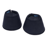 Nomad tales set gu�tres & cloches de sabot, noir set de 2 cloches de sabot l cheval