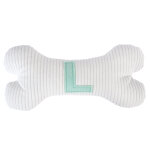 Os en peluche tiaki avec la lettre l pour chien 26 x 12 x 5, 5cm pour chien Os en peluche tiaki avec la lettre l pour chien 26 x 12 x 5, 5cm pour chien