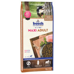 Pack bosch 2 saveurs maxi adult + adult agneau, riz - croquettes pour chien