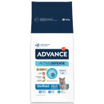 Pack gourmand advance pour chat, 2 saveurs - adult poulet, riz (15 kg) + sensitive saumon, riz (10 kg) ...