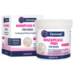 Pads canosept soin des yeux pour chien - 2 x 100 pads