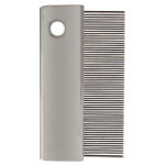 Peigne puce et poussi�re en m�tal l6cm trixie - brosse et peigne pour chat