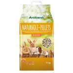 Pellets en bois naturel anibest pour petits animaux - 20 l (11 kg)