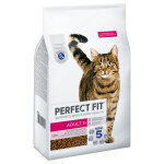 Perfect fit adult 1 + riche en saumon pour chat - 7 kg