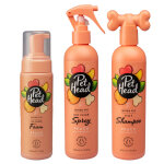 Lot de 3 (mousse, shampooing, spray) pet head quick fix pour chien