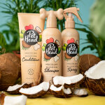 Lot de 3 produits (shampooing, apr�s - shampooing, spray) pet head sensitive soul shampooing pour chien ...