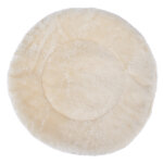 Pices de rechange natural paradise - coussin rond i / f / g (37 cm de diamtre, crme)