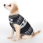 Pull - over norv�gien pour chien - taille l : longueur du dos 35 cm