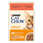 Purina cat chow 26 x 85 g pour chat - boeuf
