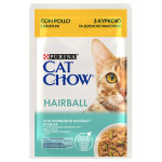 Purina cat chow 26 x 85 g pour chat - hairball poulet, haricots verts Purina cat chow 26 x 85 g pour chat - hairball poulet, haricots verts