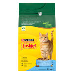 Purina friskies adult pour chats au saumon et aux l�gumes 1, 5 kg