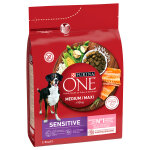Purina one medium / maxi sensitive saumon pour chien - 2, 5 kg Purina one medium / maxi sensitive saumon pour chien - 2, 5 kg