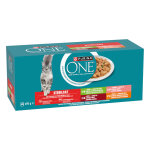 Purina one st�rilis� 40 x 85 g pour chat � lot mixte (4 vari�t�s)