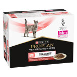 Purina pro plan veterinary diets dm st / ox diabetes management boeuf pour chat - 10 x 85 g