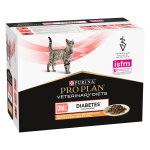Purina pro plan veterinary diets dm st / ox diabetes management poulet pour chat - 10 x 85 g