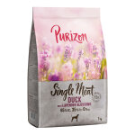 Purizon single meat adult canard, pommes, fleurs de lavande - sans c�r�ales pour chien - 1 kg