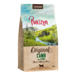 400g purizon sterilised adult agneau, poisson - sans c�r�ales croquettes pour chat