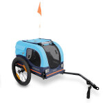 Remorque  vlo hafenbande cabby s avec 2 attelages - l116xl52xh61cm