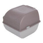 Roll'n clean omega paw maison de toilette auto - nettoyante - couleur taupe / gris