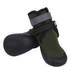Rukka trace chaussures pour chien, vert fonc� taille 6 largeur de chaussure 65 mm
