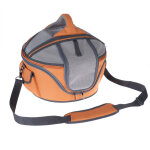 Sac de transport rigide sandy pour chien et chat - orange, l 46 x l 44 x h 35 cm