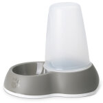 Savic loop distributeur de nourriture gris pour chien et chat capacit� : 1, 5l - l26xl17, 5xh23cm