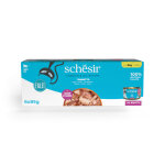 Schesir complete nutrition filet en bouillon 6 x 85 g pour chat - thon Schesir complete nutrition filet en bouillon 6 x 85 g pour chat - thon