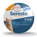 Seresto chat collier antiparasitaire tiques et puces 38cm