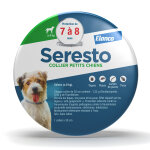 Seresto petit chien <8 kg 38cm - collier antiparasitaire pour tiques, puces et poux