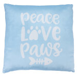 Smartpet coussin peace love paws 40x40cm chat