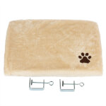 Tapis de fentre plschi pour chat - l 50 x l 35 x h 5 cm