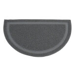 Tapis de maison de toilette xxl gris - pour chat