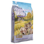 2x12. 7kg ancient mountain taste of the wild croquettes pour chien + 1 sac offert !
