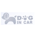 Tiaki autocollant de pare - chocs  dog in car  20x7, 5cm chien