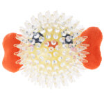 Tiaki balle à picots poisson - globe Ø8, 5x13cm chien Tiaki balle à picots poisson - globe Ø8, 5x13cm chien