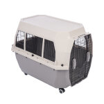 Tiaki caisse de transport à roulettes l 61 x p 92, 5 x h 75 cm chien Tiaki caisse de transport à roulettes l 61 x p 92, 5 x h 75 cm chien