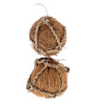 Tiaki coco fiber ball set de 2 pices Ø6cm petit animal
