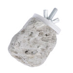 Tiaki pierre de lave env. l 9, 5 x l 6, 5 x h 5 cm oiseau