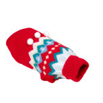 Tiaki pull rouge hivernal m : env. 33, 5cm longueur du dos chien