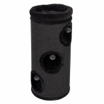 Tour � griffer l diogenes noir pour chat - tour � griffer pour chat
