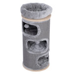Tour  griffer natural paradise primevre pour chat - taille l, gris