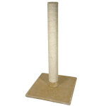 Tour  griffer olga, couleur beige, pour chat