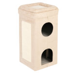 Tour � griffer pliable soft'n scratchy beige / blanc