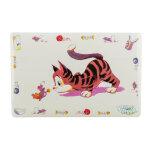 Trixie tapis pour gamelle chat de bande dessin�e 44x28cm chat