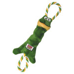 Tugger knots s / m kong grenouille pour chien - jouet kong pour chien