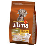 Ultima medium / maxi adult poulet, riz pour chien - 6 kg (2 x 3 kg)