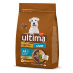 Ultima mini adult light poulet pour chien - 3 kg (2 x 1, 5 kg)