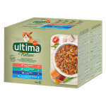 48x85g ultima nature saumon, cabillaud, thon, poissons de l'océan - pâtée pour chat 48x85g ultima nature saumon, cabillaud, thon, poissons de l'océan - pâtée pour chat
