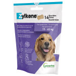 Vetoquinol zylkene chews pour chien - 2 x 14 bouches (pour grand chien)