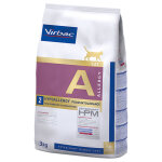 Virbac veterinary hpm a2 hypoallergy pour chat - 3 kg